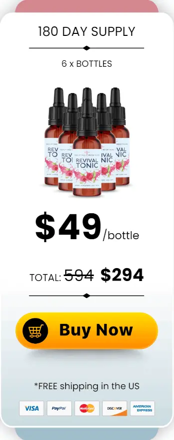 Buy Revival Tonic 6 Bottles